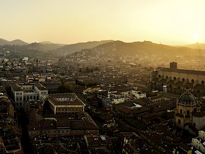 Panoramablick auf die Stadt Bologna. (Foto: Alexandros Papadopoulos)